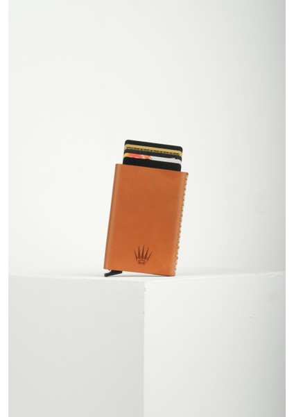 Cortex Slim Buttero Taba Hakiki Deri Bölmeli Kızaklı Mekanizmalı Kartlık modelleri