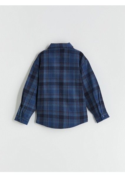 Yeni Sezon Ekose Uzun Kollu Erkek Çocuk Gömlek modelleri