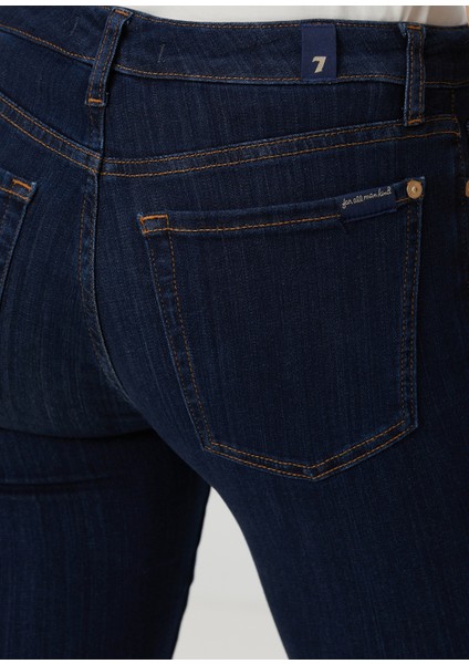 Stacked Skinny Lacivert Jean Pantolon indirimleri