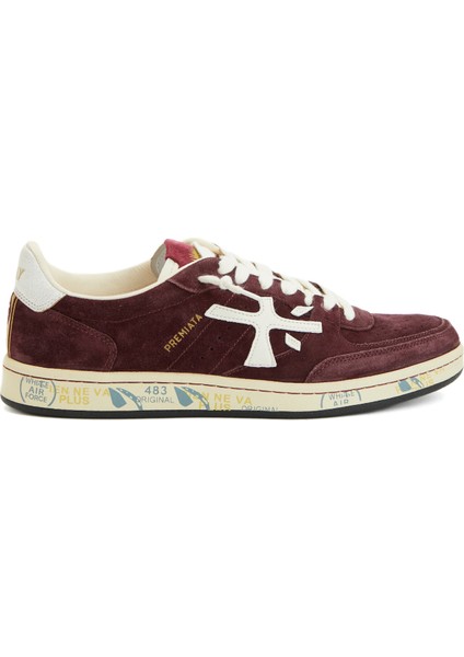 Istrice Bordo Erkek Süet Sneaker