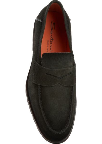 Detroit Yeşil Süet Loafer fırsatları