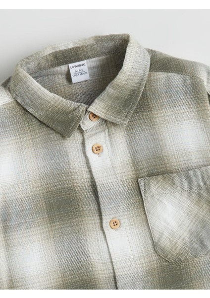 Yeni Sezon Uzun Kollu Ekose Erkek Çocuk Gömlek fiyatları