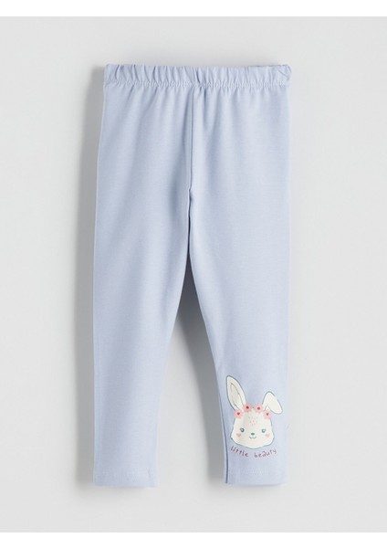 Yeni Sezon Tavşan Baskılı Uzun Kız Bebek Tayt fiyatları