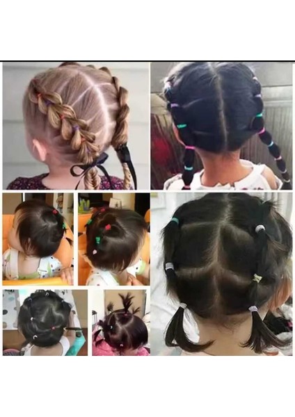 300 Adet Çantalı Perma Lastik Toka Küçük Lastik Toka Küçük Toka Minik Toka Çocuk Tokası Bebek Tokası fiyatları