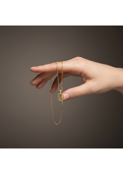 8 Ayar Altın Kolye Ucu B&o GM10372 1 gr fiyatları