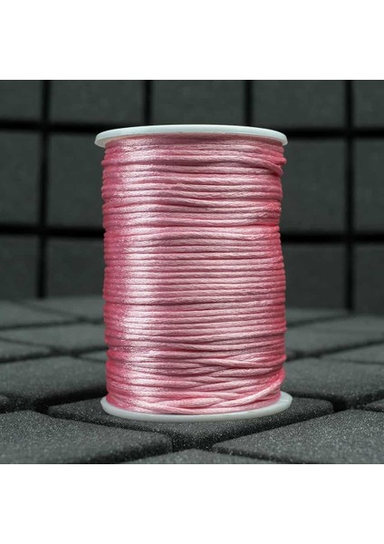 Floş Ip 2 mm Koyu Pembe Renk 1 Makara fiyatları