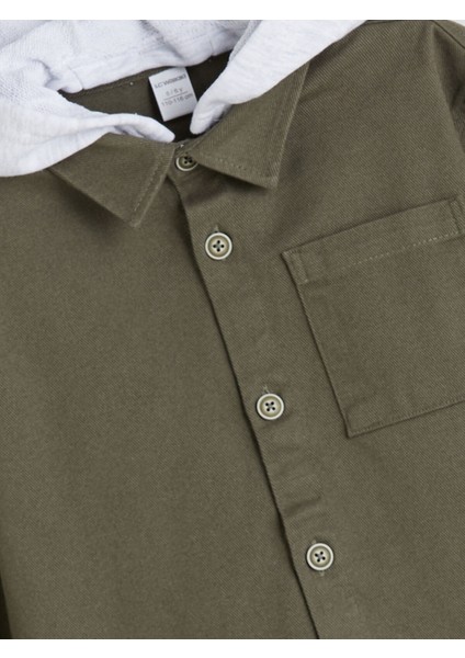 Yeni Sezon Kapüşonlu Erkek Çocuk Gömlek fiyatları