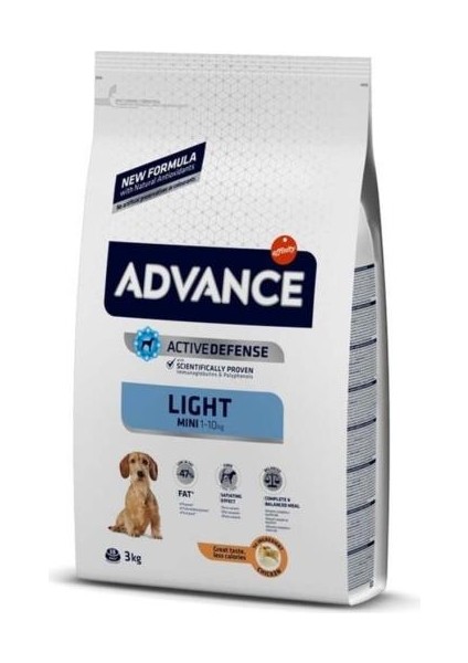 Light Mini Tavuklu Küçük Irk Diyet Köpek Maması 3 kg - Petshopundan