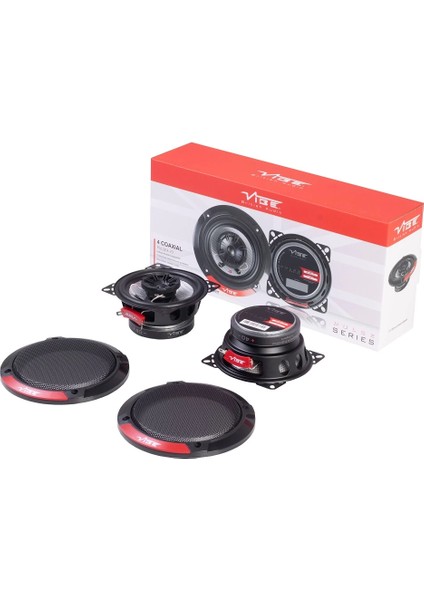 10CM Hoparlör – Vibe Pulse4-V3 120W - Vibe Tweeterli , 10 cm Hoparlör