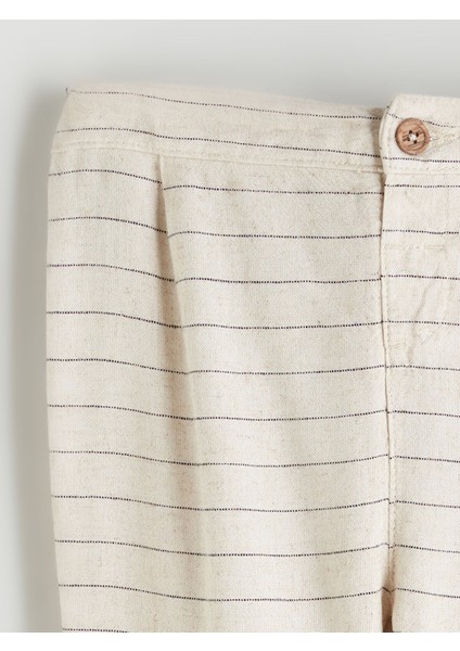 Yeni Sezon Beli Lastikli Çizgili Erkek Bebek Pantolon fiyatları