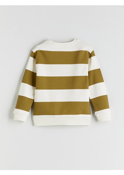 Yeni Sezon Çizgili Erkek Çocuk Kalın Sweatshirt fiyatları