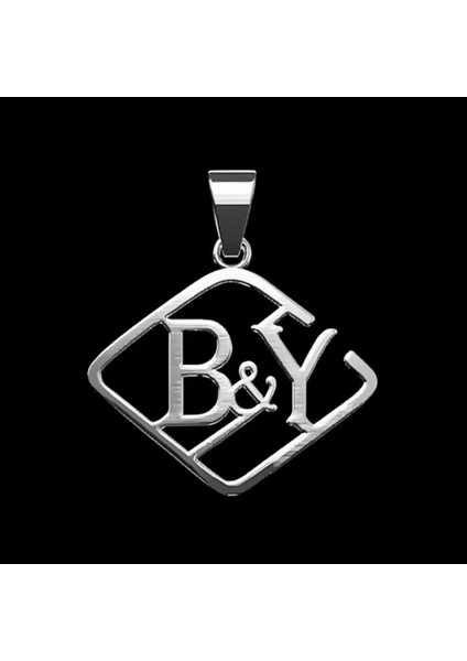 925 Ayar Gümüş Kolye B&y SM10537
