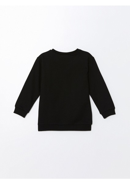 Yeni Sezon Bisiklet Yaka Uzun Kollu Atatürk Baskılı Erkek Bebek Sweatshirt modelleri