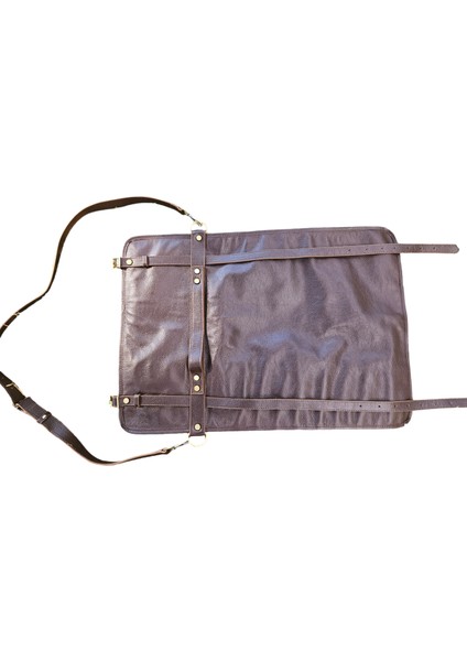 Hakik Deri Kahve Şef Bıçak Çantası, Kılıfı fiyatları