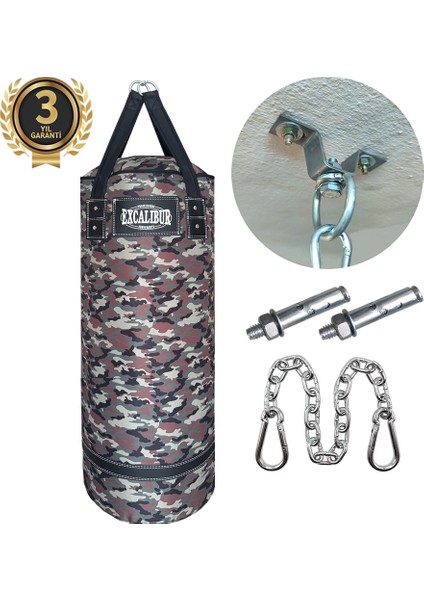 Polystar 90 x 35 cm Boks Kum Torbası Kamuflaj