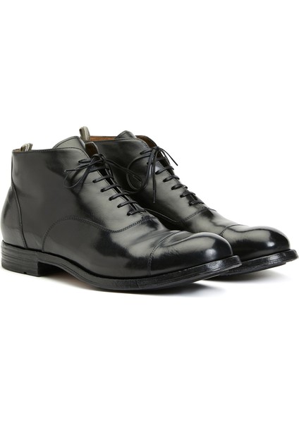 Ocubala Siyah Erkek Deri Ayakkabı fiyatları