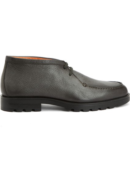 Yeşil Erkek Deri Bot