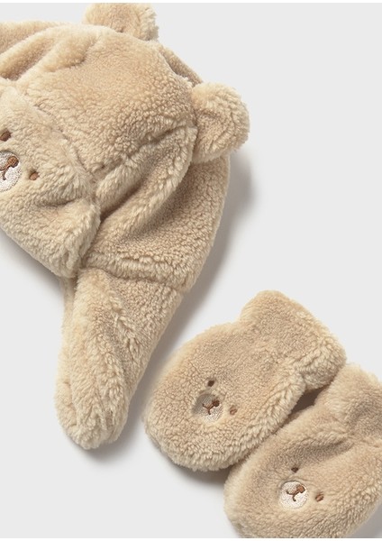 10023 Mayoral Latte Bebek Şapka Eldiven Set fiyatları