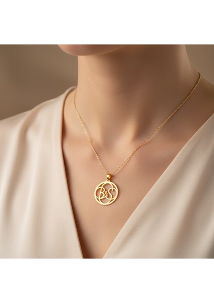 8 Ayar Altın Kolye Ucu B&s GM10443 0.5 gr