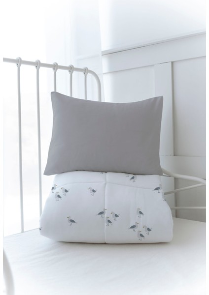 Organik Baskılı Bebek (100X150 Cm) Yorgan Seti - Iconic Serisi - Bird Sailor modelleri