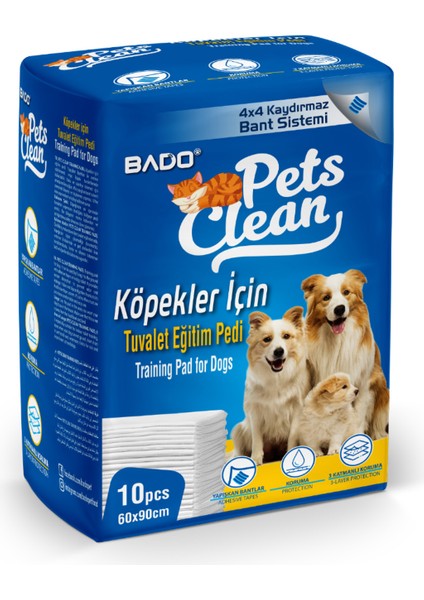 Yumuşak ve Konforlu Tuvalet Eğitim Pedi Seti 10'lu 60X90CM modelleri
