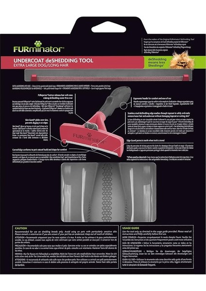 Furminator Uzun Tüylü Köpekler Için - Xlarge modelleri