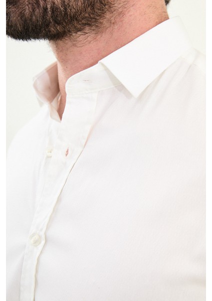 Desenli Slim Fit Uzun Kollu Erkek Gömlek fiyatları