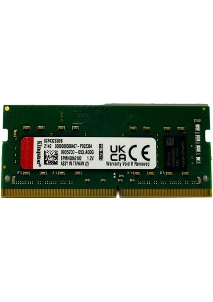 KCP432SS8/8 3200MHZ Ddr4 8gb Notebook Ram