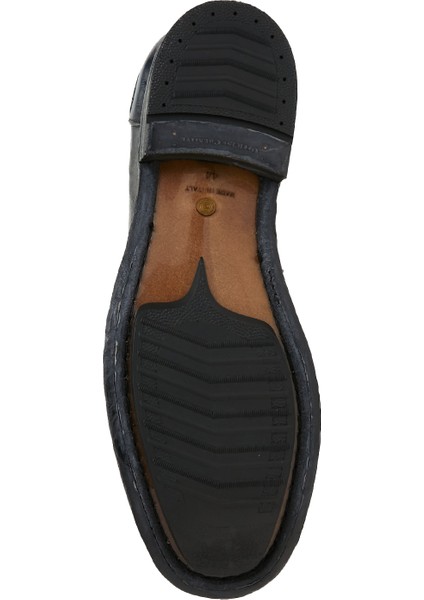 Lacivert Siyah Erkek Deri Loafer indirimleri