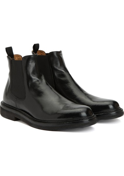Aston Crepe Siyah Erkek Deri Bot fiyatları