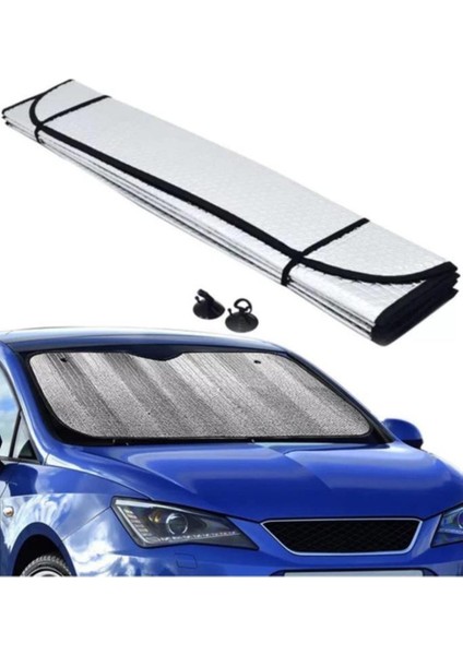 Wizard Isı ve Uv Koruyucu Oto Ön Cam Güneşlik Dacia Duster Peugeot 3008 Skoda Superb Nissan Qashqai