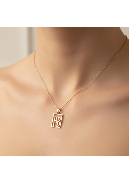 8 Ayar Altın Kolye Ucu B&p GM10389 0.5 gr