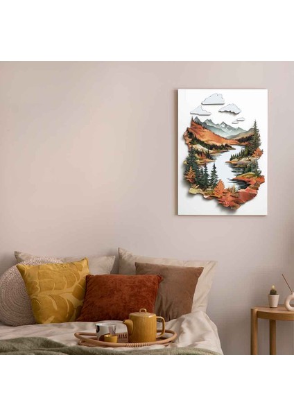 “doğanın Kalbi 4 – Modern Minimalist Sanat Tablosu”