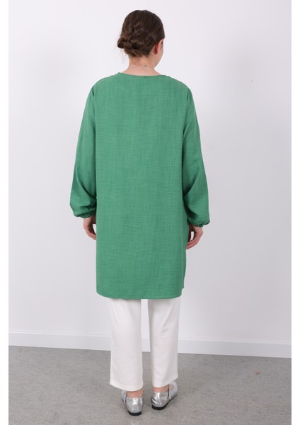 Yazlık Kadın Tunik Günlük Ince Sofia Keten Kolyeli Tunik fiyatları