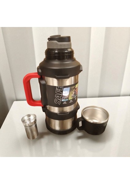 Paslanmaz Çelik Termos - 1.8 Litre - 5 Farklı Renk Seçeneği