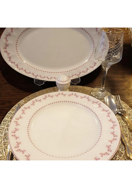 Zarin Iran Porselen 28 Parça 6 Kişilik Yemek Takımı