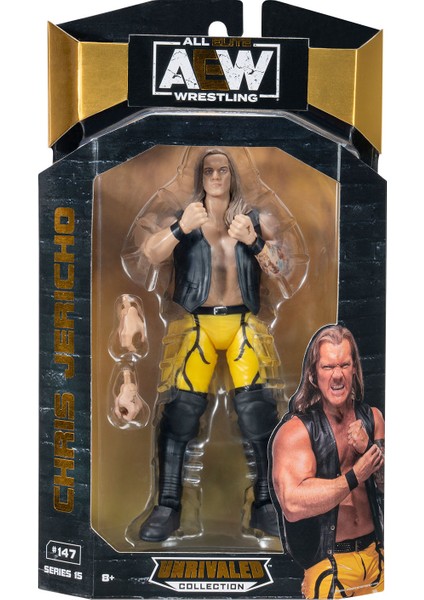 All Elite Wrestling Karakterleri Model Aksiyon Figürlerr S15 Chris Jericho 147 Karakter Figür Oyuncak indirimleri