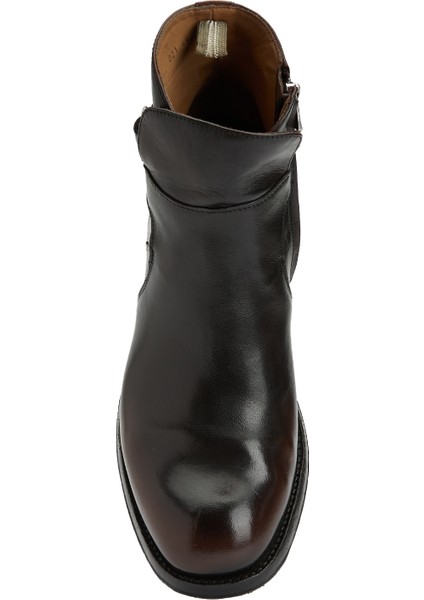 Balance Koyu Kahverengi Erkek Deri Bot fırsatları