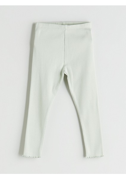 Yeni Sezon Beli Lastikli Kız Bebek Tayt 3'lü indirimleri