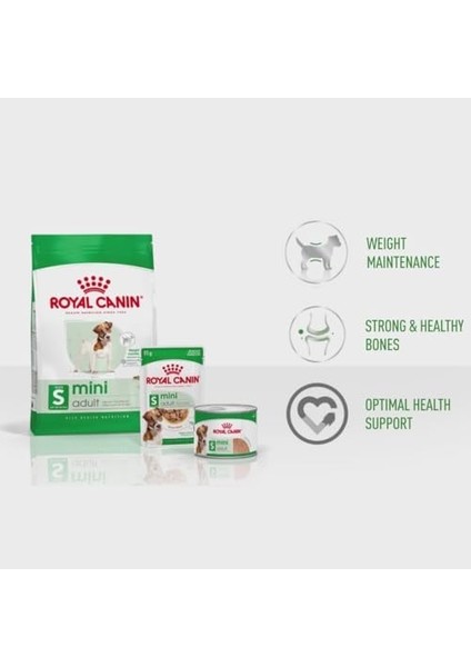 Mini Adult Köpek Maması, 8 kg modelleri