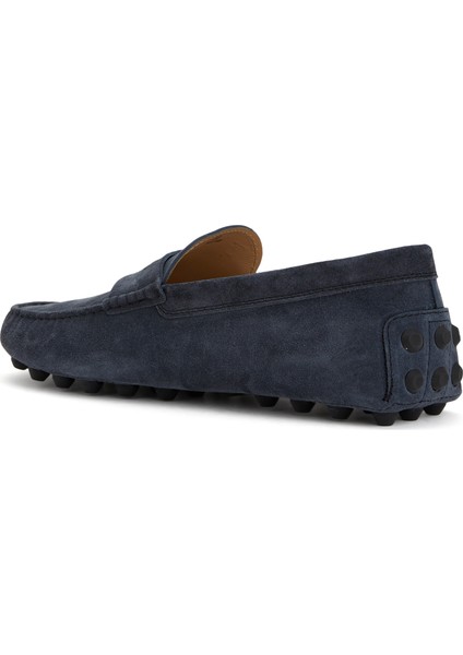 Lacivert Erkek Deri Driver modelleri