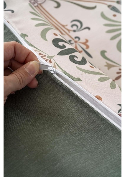 Çift Kişilik Nevresim Takımı Pamuklu Desenli Etnik Saray 200X215 cm fırsatları