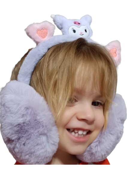 3-12 Yaş Trend Figürlü Katlanan Peluş Kulaklık Çocuk Kulaklık Çocuk Kışlık Kulaklık modelleri