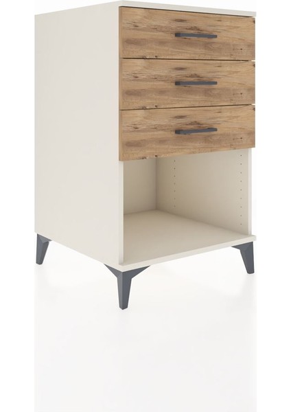 Kronos Komodin 3 Çekmeceli 60X59X96 Aytaşı-Çam fiyatları