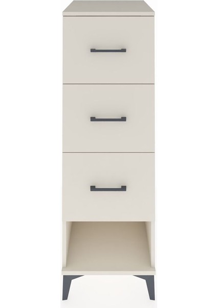 Kronos Dolap 3 Çekmeceli 44X59X134 Aytaşı-Aytaşı