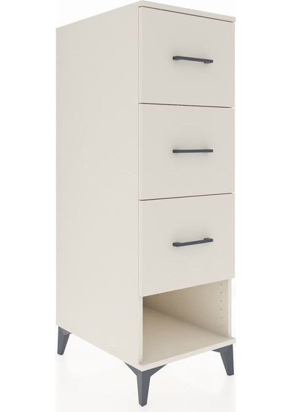 Kronos Dolap 3 Çekmeceli 44X59X134 Aytaşı-Aytaşı fiyatları