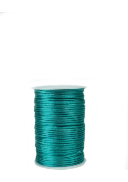 Floş Ip 2 mm Petrol Renk 1 Makara