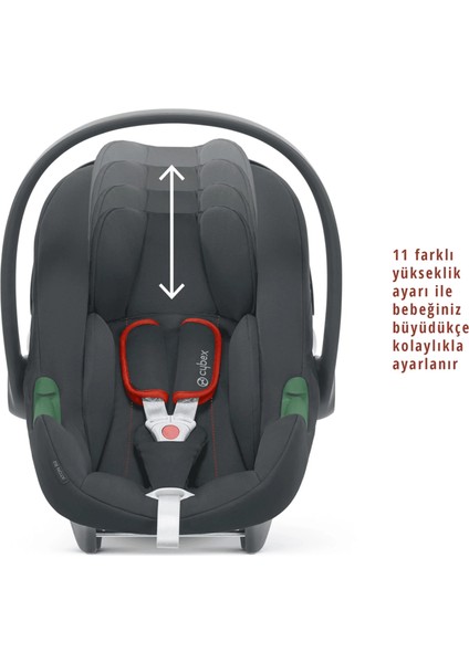 4 Li Travel Sistem Eezy S 360 Twist+2 + Aton B2 Isize + Sirona 360 Isize + Eezy Adaptör