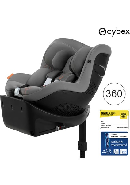 4 Li Travel Sistem Eezy S 360 Twist+2 + Aton B2 Isize + Sirona 360 Isize + Eezy Adaptör