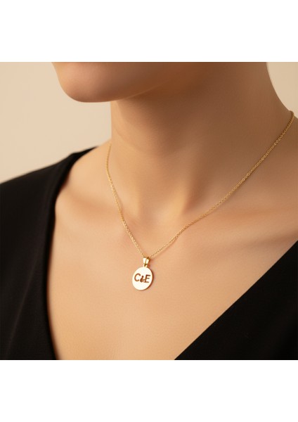 8 Ayar Altın Kolye Ucu C&e GM10575 1 gr